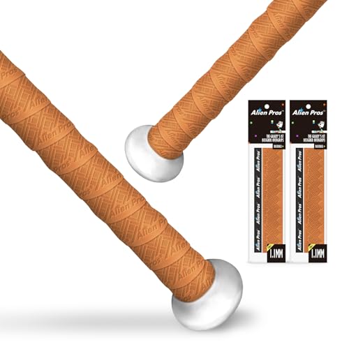 ALIEN PROS バットグリップテープ 野球用 1.1mm プレカットとプロのバットテープ 壮大なホームランのた..
