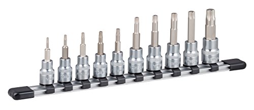 トネ(TONE) トルクスソケットセット(強力タイプ・ホルダー付) HTX310 差込角9.5mm(3/8) 内容10点