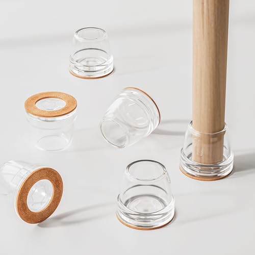 ZDDLOINP 椅子足カバー 8個入り キズ防止 騒音防止 滑り止め 椅子足キャップ フェルトボトム 椅子脚カバー テーブル脚カバー 机足カバ