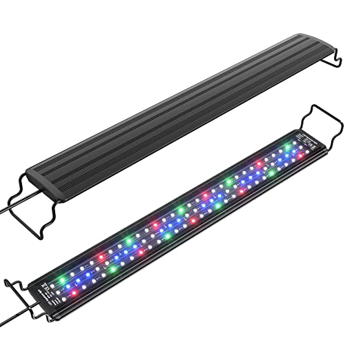 水槽 ライト 水槽用 照明 ledライト アクアリウムライト 防水 タイマ ー 水草 育成 熱帯魚  ...