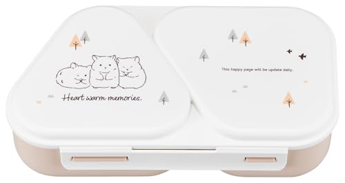 OSK 弁当箱 おにぎり ランチケース 465ml ハムスター HM 日本製 電子レンジ 対応 LS-15