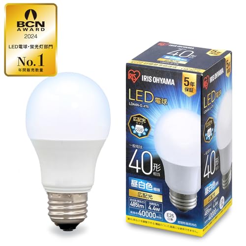 E26ꥹ LEDŵ 40W  ľ26mm ۸ ̩Ĵб LDA4N-G-4T6