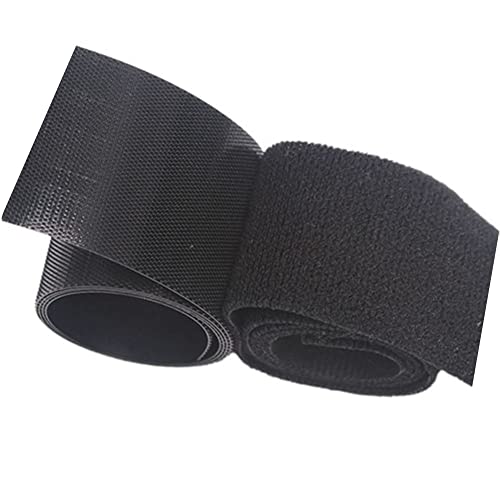 極薄 やわらか面ファスナー 裁縫用 幅2.5cm×長さ3mベルクロ 裏のりなし お肌に優しい サバゲー 手芸 ド..