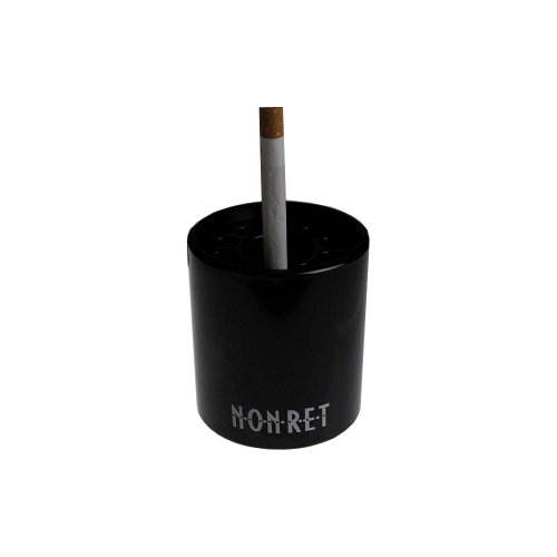 ペンギンライター 煙の出ない灰皿 ノンレット(小) 卓上用 ブラック [2]