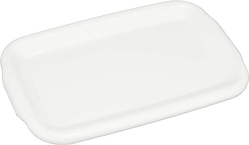 野田琺瑯(Nodahoro) 保存容器 蓋のみ 琺瑯蓋 角型 レクタングル 深型 Lサイズ用 ホワイトシリーズ 日本製 HFF-L