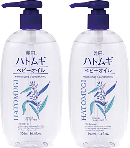 まとめ買い 麗白 ハトムギ ベビーオイル 300ML×2個 まとめ買い 麗白 ハトムギ ベビーオイル 300ML×2個