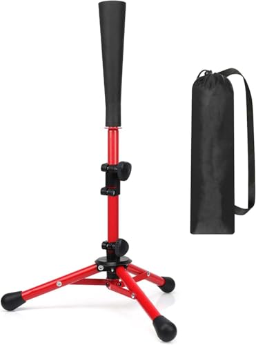 バッティングティー 子供53-76cm無段階式 バッティング ティースタンド 野球ボール置きティー 練習 打..