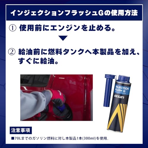 ��������(AISIN) ���� ������� ź�ú� ���󥸥��������ե�å���G 300ml Injection Flush G ADEAZ-900
