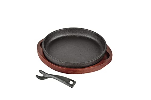 パール金属 ステーキ皿 丸型 16cm 鉄鋳物 IH対応 オーブン対応 スプラウト HB-6214