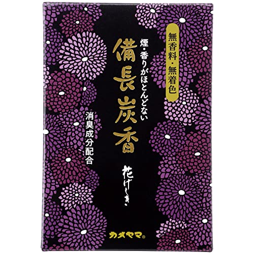 カメヤマ 花げしき 備長炭 徳用大型 約240g お線香 無香料 無着色 消臭成分配合 カメヤマ 花げしき 備長炭 徳用大型 約240g お線香 無香料 無着色 消臭成分配合