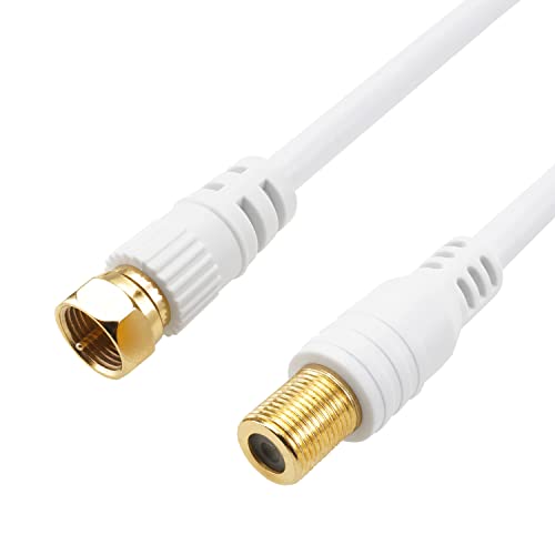 ネジ式ホワイト/-/ACF10-669WH・Color:ホワイトStyle:ネジ式・パッケージ個数:1・●ケーブル規格：S-4C-FB ●コネクタ規格：F型・●コネクタ形状：ネジ式-F型接栓メス（金メッキ仕様）(br)●コネクタサイズ：(br)・F型接栓メス：W約13.4 x H約13.4 x D約42mm(br)・ネジ式：W約12.5 x H約12.5 x D約32.75 mm・●インピーダンス：75Ω(br)●ケーブル直径：6mm・ケーブル長：1m・●袋パッケージ(br)●期間：1年間(br)●生産国：中国取り付けるだけで簡単にアンテナケーブルの延長ができます ■長さが少し足りないそんな時に お部屋のレイアウト変更やテレビの買い替えなどで、長さが足りなくなってしまったアンテナケーブルを本製品で延長することがです。 ■4K/8K衛星放送対応 従来の地デジ、BS、CS放送に加えて、最新の4K/8K放送にも対応しています。 ■簡単&便利なコネクタ形状 F型接栓メスは、テレビなどの接続端子と同形状のため、お持ちのアンテナケーブルと簡単に接続がです。もう一方には、機器などとしっかり接続ができるネジ式コネクタを採用しています。 ■幅広い周波数帯域で安定した伝送がなS-4C-FB規格を採用 ■信号が劣化しにくい両端子金メッキ仕様