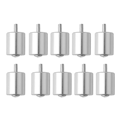 Kiload アルミ製ルームベアリングロッドブラケット車用ルーフキャリアバー イレクターパイプ取り付け用 アタッチメント，可以做?内?衣杆，扶手