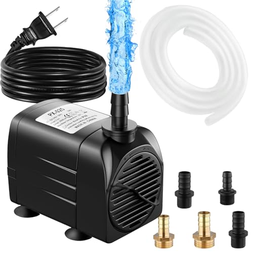 升?款静音水中ポンプ水槽ポンプ吐出量2000L/H電源コード付き最大揚程2M小型汚水ポンプ水槽用 排水ポン..