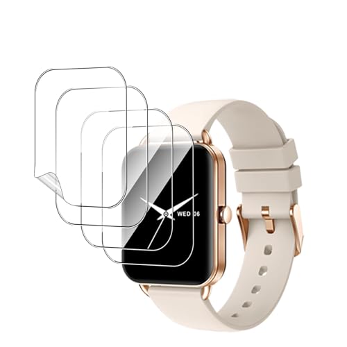 4枚セットFor MONOMAM スマートウォッチ フィルム MONOMAM Primo 1.65インチ 用 保護フィルム Kluso 固定用キ