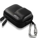 FitStill黒のミニカメラバッグdji action 5 pro/action 4/action 3用ケース 防塵 防水 耐衝撃 保護カバー