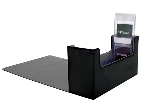 PSA BGS 鑑定カード用ケース スクリューダウン 収納ボックス デッキケース カードケース トレカケース 保管 PU レザー Lサイズ (4