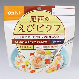 尾西食品アルファ米人気商品5種×2袋 合計10袋セット わかめごはん・えびピラフ・五...