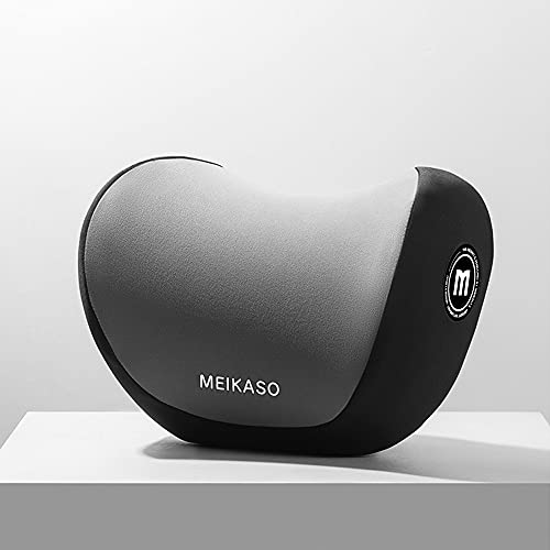 Meikaso ネックパッド 車 首クッション ネックピロード ヘッドレスト 低反発 通気性設計 アップグレード ハイエンド 取り付け簡単 調節