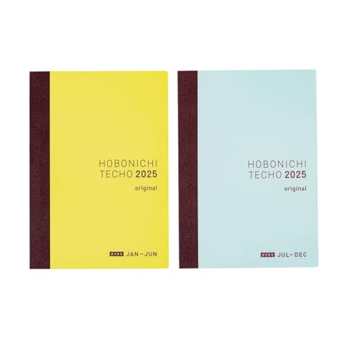 ほぼ日手帳 2025 手帳本体 オリジナル(A6) avec[A6/1日1ページ(前期+後期)/1月/月曜はじまり]