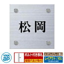 表札 ステンレス 14 ステンレスプレート表札S レイアウト:Y01 文字色:黒サイズ:W110×H110×t2mm KYM2-S YKKap スクエアタイプ ...