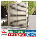 四国化成 ゴミ箱 ダストボックス ゴミストッカー BM2型(パネルタイプ) 引き戸式 1807サイズ 基本セット ゴミ収集庫 公共 物置