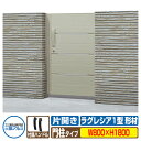 【無料★特典付】門扉 形材門扉 ラグレシア1型 形材色タイプ 片開きタイプ 門柱タイプ 呼称:0818(W800×H1800) MGL-1 三協アルミ 三協立山...