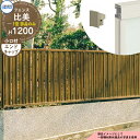 アルミフェンス 囲い 形材フェンス 比美1型 H1200タイプ専用 呼称:2012 オプションエンドキャップのみ 小口材(1本) 三協アルミ フリー支柱タイプ専...