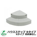 収納 ステップ ハウスステップ Rタイプ Rタイプ 収納庫なし CUB-R60 Joto 城東テクノ