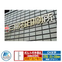 表札 切り文字表札 CH文字 真鍮ヘアライン 文字高:251〜300mm 丸三タカギ 看板 銘板 立体文字 真鍮表札 企業用 会社用 工業用 マンション用 商業...