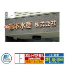 表札 切り文字表札 CH文字 銅ヘアライン 文字高:251〜300mm 丸三タカギ 看板 銘板 立体文字 企業用 会社用 工業用 マンション用 商業用 業務用 ...