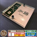 【安心保証付】【ポイント5倍】二層板表札 クリスタル Type24:2点ビス仕様【サイズ:120×120mm】 イメージ画像:Fデザイン(2ブロンズ) YKKap ルシアスポストユニット 三協アルミ ステイム 機能門柱 機能ポールにも取付可能 貼付け 表札 ネームプレート