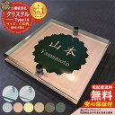 【安心保証付】【ポイント5倍】二層板表札 クリスタル Type14:2点ビス仕様【サイズ:130×130mm】 LIXIL 機能門柱FT 機能門柱FF ユニソン ミース YKKap シンプレオ ルシアス ポストユニット PC01型 PD01型 等の門柱にも取付可能 貼付け 表札 ネームプレート