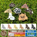 アクリル表札 ネームプレート 二層板表札 ぷちタグ Type01【サイズ:約30mm】 イメージ画像:Aデザイン ドッグタグ 名入れ アクセサリー キーホルダー...