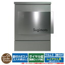 【限定セール】 郵便ポスト 郵便受け 壁付けポスト クルムII 焼付けタイプ(焼付け塗装仕上げ) 名入れタイプ レイアウトA クルム2 ダイヤル錠仕様(簡易ロック可能) 壁掛け