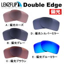 オークリー ダブルエッジOakley DOUBLE EDGE Polarized Lenses oo9380 Series サングラス 交換 偏光レンズLenzFlipオリジナルレンズ 2