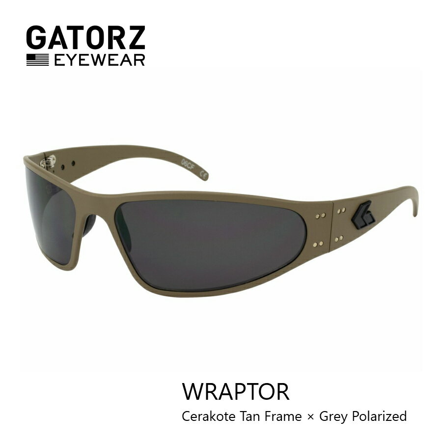 GATORZ() Wraptor Cerakote Tan Frame / Grey Polarized 饳ȥ / 졼 и