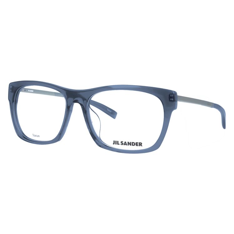 【選べる15色 ライトカラーレンズ】ジルサンダー ライトカラーレンズ サングラス JIL SANDER メンズ レディース J4006-M 55サイズ アジアンフィット ウェリントン型 UVカット 紫外線 ラッピング無料