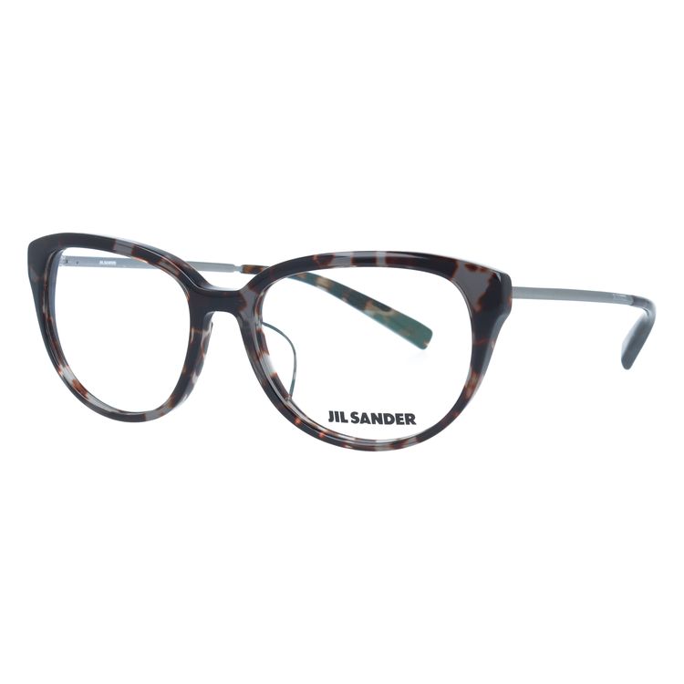 【SALE 40%OFF】ジルサンダー メガネフレーム JIL SANDER 度付き 度なし 伊達 だて 眼鏡 メンズ レディース J4008-B 52サイズ レギュラーフィット レディース ボストン型 UVカット 紫外線 ラッピング無料