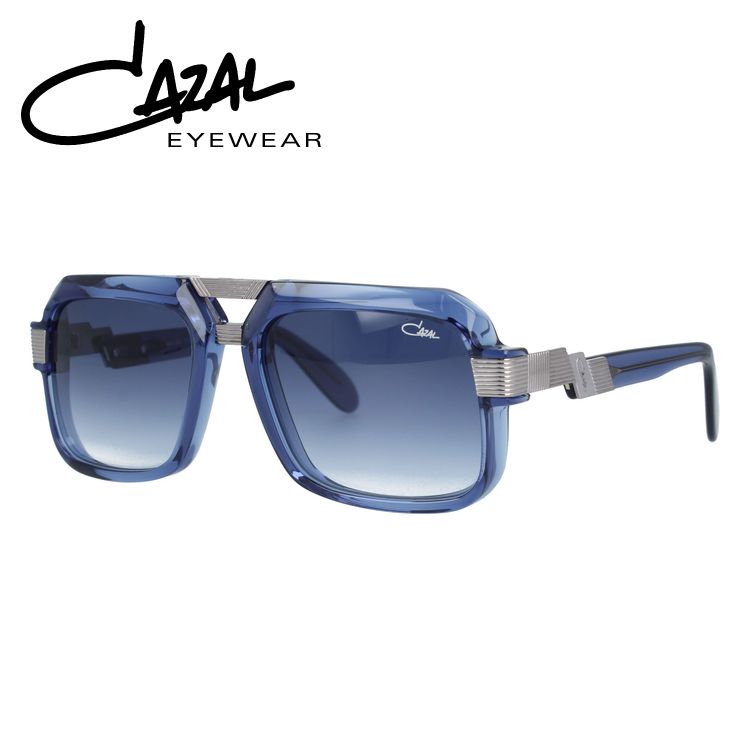 楽天SUNGLASS HOUSE-サングラスハウス-【国内正規品】 カザール サングラス カラーレンズ メンズ レディース UVカット CAZAL ブランド MOD.669 002 56 スクエア レジェンズ | 紫外線 対策 おすすめ 人気 プレゼント ドライブ レジャー キャンプ アウトドア 釣り フィッシング 海 川 山 春 夏 秋 冬 ランニング