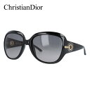 ディオール サングラス メンズ クリスチャン・ディオール Christian Dior サングラス DIOR PRECIEUSE D28/EU 57 シャイニーブラック レディース UVカット 紫外線 ラッピング無料