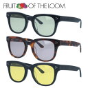 フルーツオブザルーム サングラス アジアンフィット FRUIT OF THE LOOM FOTL 301 52サイズ ウェリントン型 ユニセックス メンズ レデ...