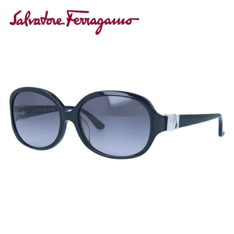 フェラガモ 【国内正規品】サルヴァトーレ フェラガモ サングラス Salvatore Ferragamo SF654SA 001 59サイズ アジアンフィット レディース UVカット ラッピング無料