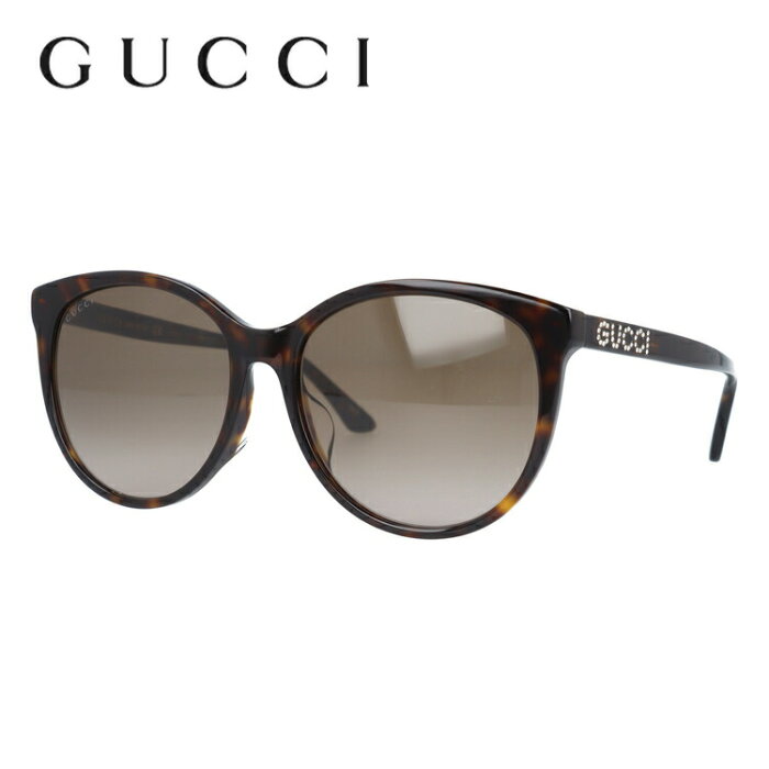 グッチ サングラス アジアンフィット GUCCI GG0729SA 002 56サイズ バタフライ ユニセックス メンズ レディース イタリア製 ラインストーン ラッピング無料