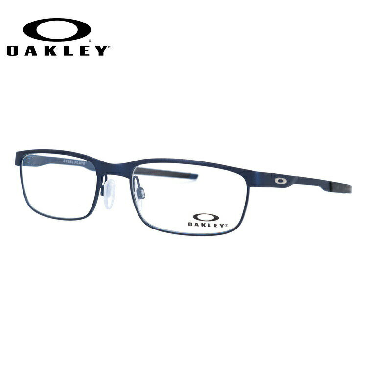 オークリー 眼鏡 フレーム OAKLEY メガネ STEEL PLATE スチールプレート OX3222-0354 54 レギュラーフィット（調整可能ノーズパッド） スクエア型 メンズ レディース 度付き 度なし 伊達 ダテ めがね 老眼鏡 サングラス【海外正規品】 ラッピング無料