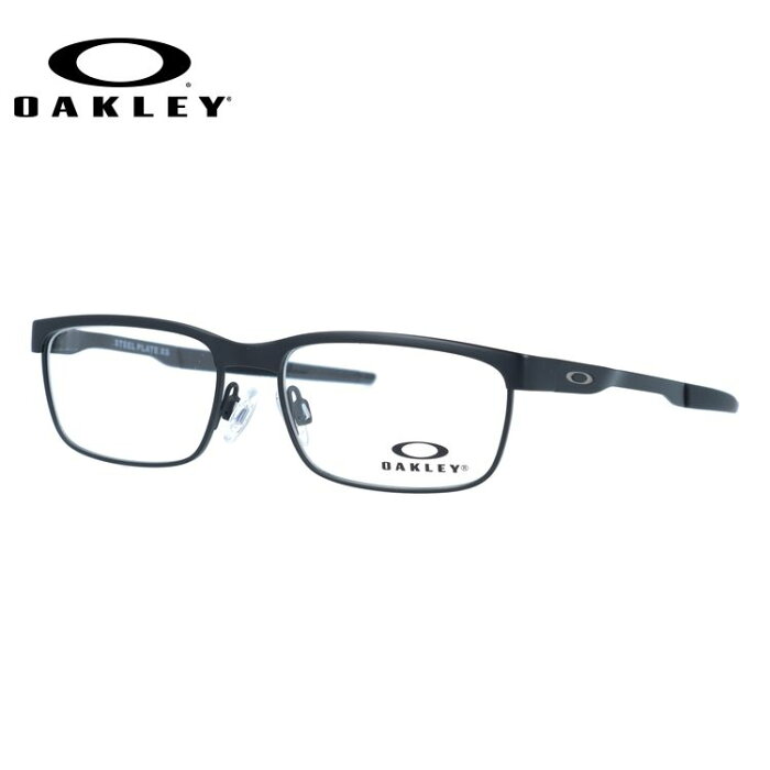 【キッズ・ジュニア用】オークリー 眼鏡 フレーム OAKLEY メガネ STEEL PLATE XS スチールプレートXS OY3002-0148 48 レギュラーフィット（調整可能ノーズパッド） スクエア型 子供 ユース 度付き 度なし 伊達 ダテ めがね 老眼鏡 サングラス【海外正規品】