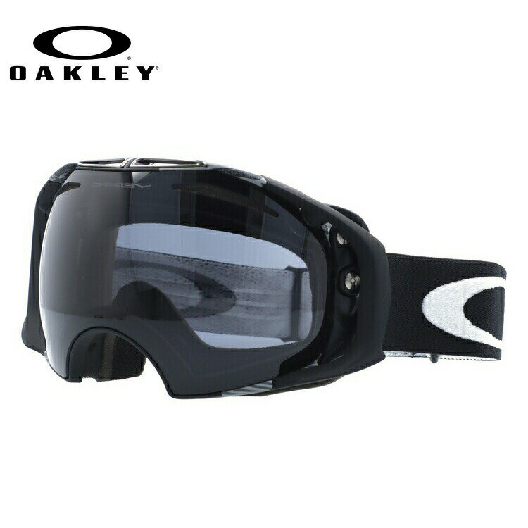 【訳あり】オークリー ゴーグル エアブレイク OAKLEY AIRBRAKE エアーブレイク 59-692J アジアンフィット メンズ レディース 男女兼用 シグネチャー スキーゴーグル スノーボード 【Dark Grey】 プレゼント