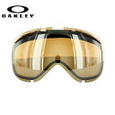 【訳あり】オークリー スノーゴーグル 交換レンズ OAKLEY ELEVATE エレベート 01-022 Black Iridium ブラック/ミラー 球面レン...