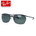 Co TOX IsAc[fbNX ΌTOX Ray-Ban OLYMPIAN II DELUXE RB3619 002/58 60TCY ANeBu jZbNX Y fB[XyCOKiz