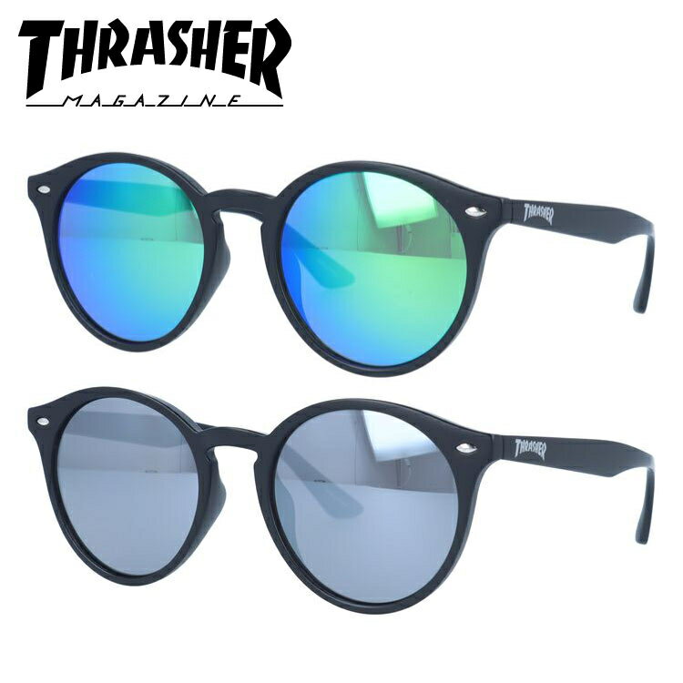 スラッシャー サングラス ミラーレンズ カラーレンズ メンズ レディース UVカット THRASHER ブランド CIELO 1021 51 ボストン 紫外線 対策 おすすめ 人気 プレゼント 運転 ドライブ レジャー キャンプ アウトドア 釣り フィッシング 海 川 山 春 夏 秋 冬 ランニング