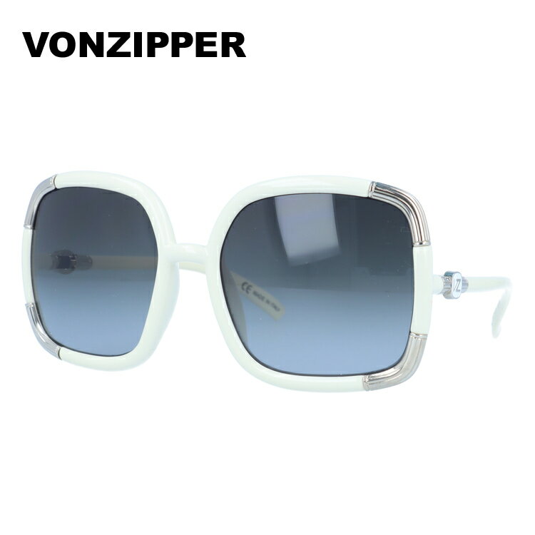 【訳あり】ボンジッパー サングラス VONZIPPER ALOTTA アロッタ WGC ホワイト WHITE GLOSS GRADIENT レディース UVカット 紫外線 ラッピング無料